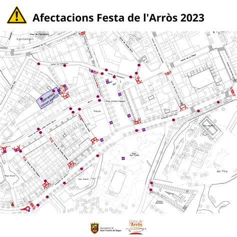 AFECTACIONS A LA CIRCULACIÓ FESTA DE L ARRÒS 2023 Ajuntament de