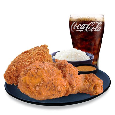 2 Pc Spicy Fried Chicken With Rice Combo Wendy S Philippines