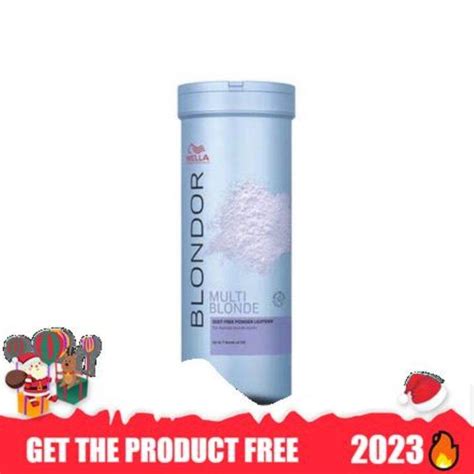 Blondor Multi Blonde Hair Lightener G Bleach Lazada Ph