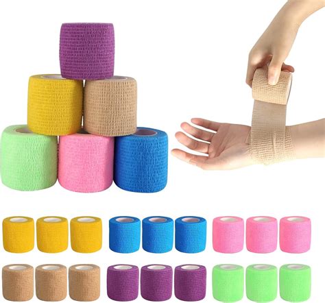 Self Adhesive Bandage Pack Of 18 Elastic Bandage Self Adhesive