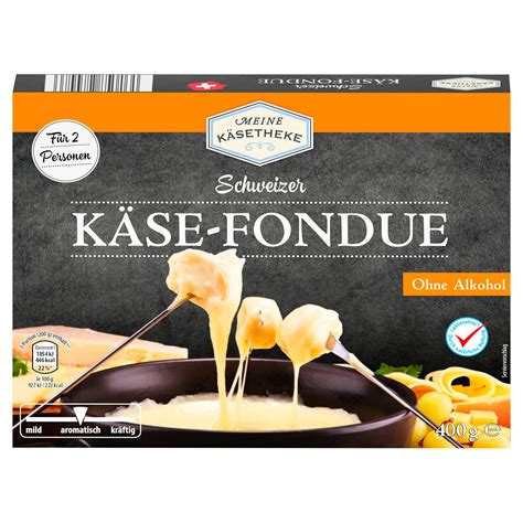 Meine KÄsetheke Schweizer Käse Fondue 400 G Aldi SÜd