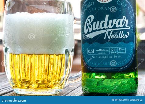 Budweiser Budvar Beer Editorial Image Image Of Frosty 241776010