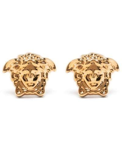 Metallic Versace Earrings And Ear Cuffs For Women Lyst