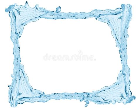 Water Frame Stock Photo Image Of Splash Liquid Drop 53261246