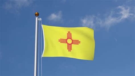 New Mexico Flagge X Cm Maxflags Flaggenplatz Ch