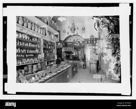 Typical Oriental Store Faience And Brass Articles Loc Matpc14399