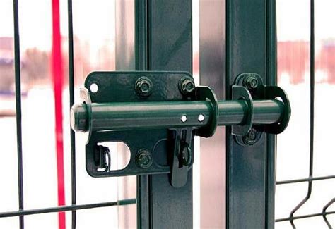 Задвижка на калитку своими руками: как сделать засов, фото