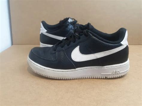 Nike Af1 Air Force 1 07 Lx Mens Low Top Black Trainers Uk Size 6 £1999 Picclick Uk