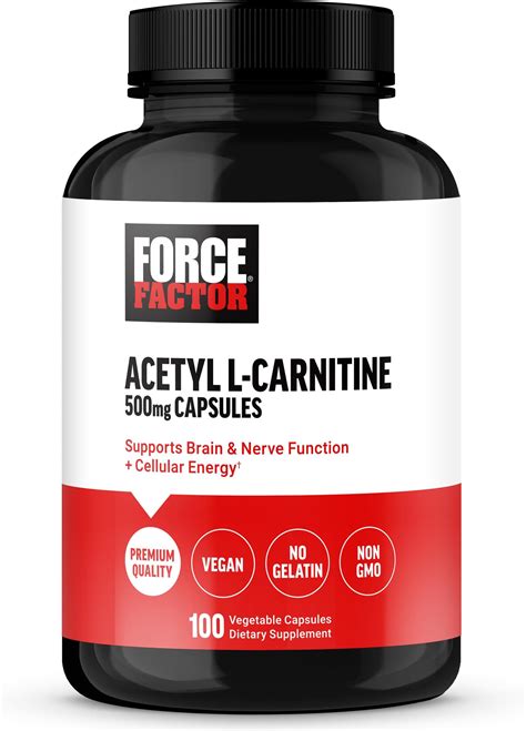 Amazon Amazing Formulas Acetyl L Carnitine Supplement 1200 Mg