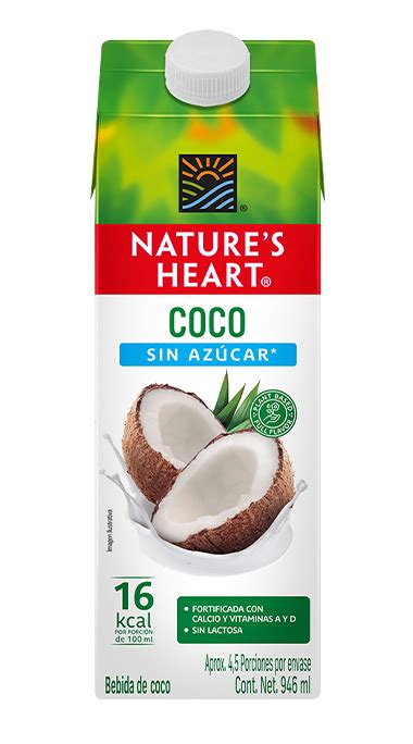 Bebida Coco Sin Azúcar 946ml Natures Heart