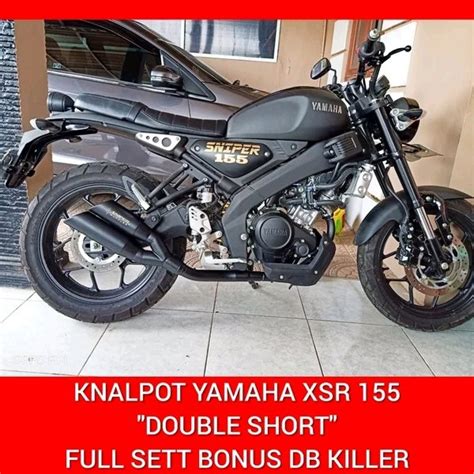 Jual Knalpot Yamaha Xsr Xsr Model Double Short Di Lapak