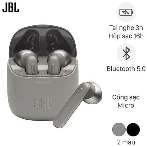 So sánh chi tiết Tai nghe Tai nghe Bluetooth True Wireless JBL Tune 220