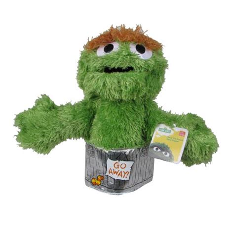 Sesame Street Oscar Grouch Hand Puppet 11 Inch Plush