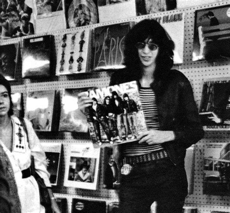 Joey Ramone Finding The First Ramones Record In Store At The Time Of