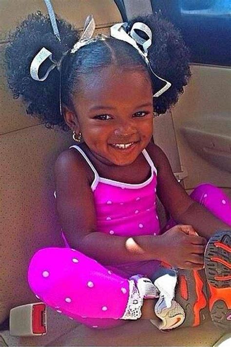 Photo 5 23 Natural Hair Styles For Kids Beautiful Black Babies