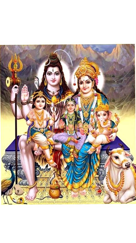 lord shiva family ram bhagavan  bhagwan ram painting ram