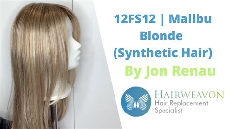 Colour 12FS12 Malibu Blonde Synthetic Hair By Jon Renau Shown On Zara YouTube