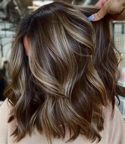 50 Dark Brown Hair With Highlights Ideas For 2024 Hair Adviser