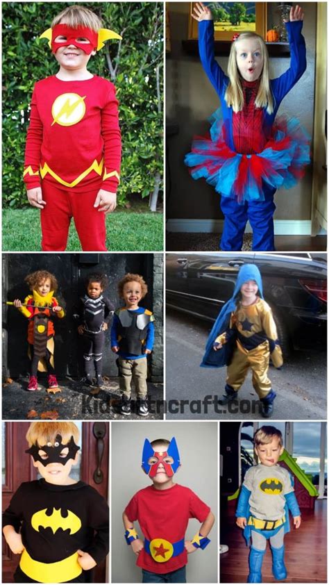 Superhero Costume DIY Ideas for Kids - Kids Art & Craft