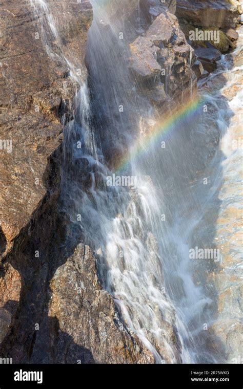 Fensterbach Waterfall On The Grossglockner High Alpine Road With