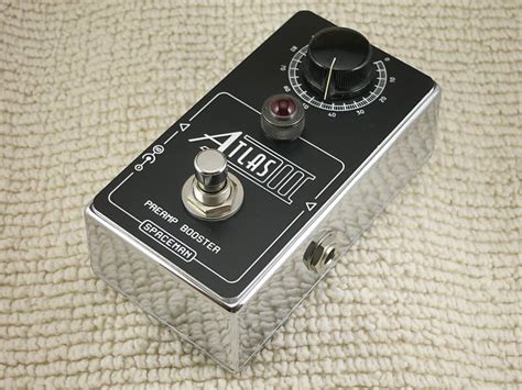 Spaceman Effects Atlas Iii Discrete Preamp Booster Reverb