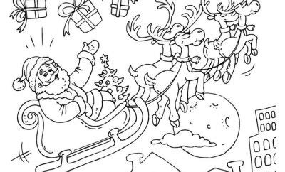 15 Nice Dessin Traineau Pere Noel Image COLORIAGE