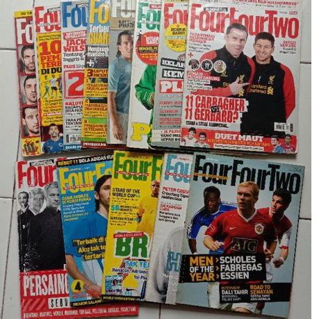 Jual Majalah Fourfourtwo Indonesia Majalah Bola Majah Bekas Indonesia