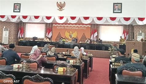 Rapat Paripurna DPRD Kendal Kesepakatan Akhir Terkait KUA PPAS