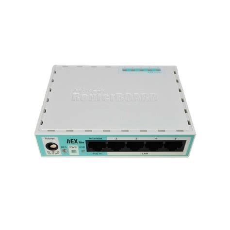 Router Ethernet Mikrotik Hex Lite Rb R Soho X Mbps Poe In