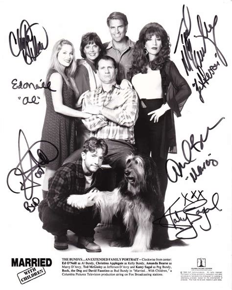 Lot Detail - Married with Children Rare Complete Cast Signed 8" x 10 ...