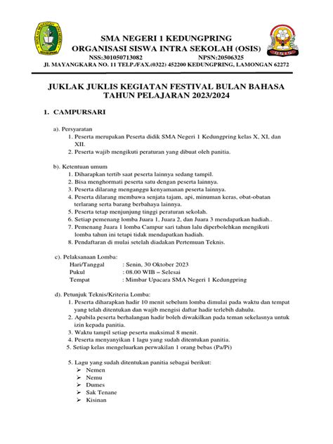 Juklak Juknis Kegiatan Fbb Revisi B 2 Pdf