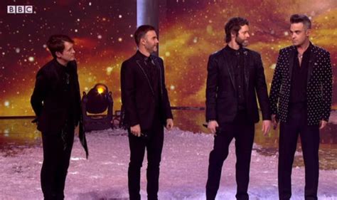 Take That On X Factor Robbie Williams To Be Reunited With Take That