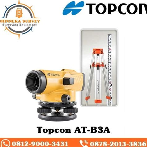 Jual Waterpass Automatic Level Auto Level Topcon Atb4A Atb 4A At