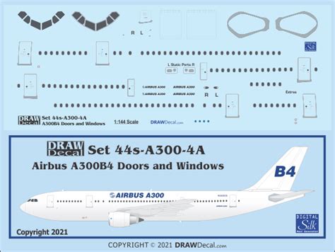 A300b4 Doors And Windows Draw Decal