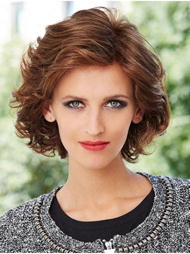 Chin Length Monofilament 10 Brown Classic Wigs