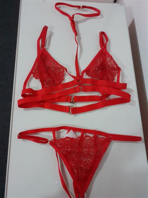 Conjunto Luxo Sexy Bia Armaz M Sex Shop Recife