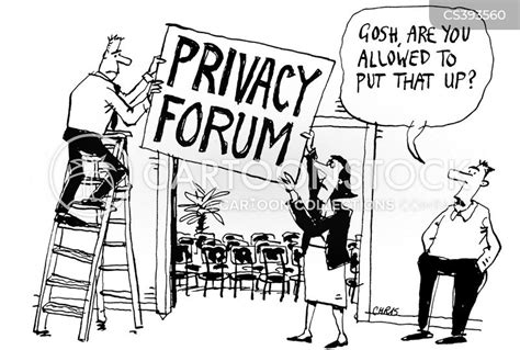 Privacy Rights Cartoons and Comics - funny pictures from CartoonStock