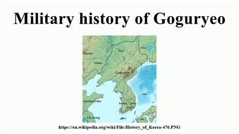 Military History Of Goguryeo Youtube