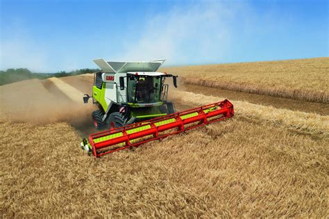 Claas Unveils Trion Combine Harvester Series World Agritech