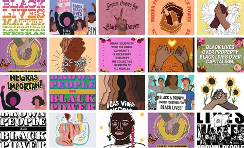 Justseeds | Brown Artists for Black Power Poster Series