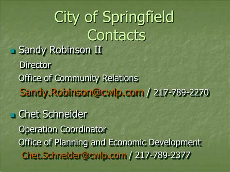 Ppt City Of Springfield Homeless Prevention Rapid Re Housing