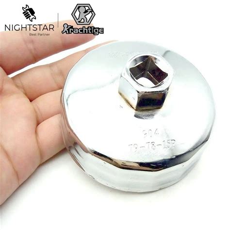 Square Stainless Steel Mm Mm Oil Filter Wrench Cap Housing