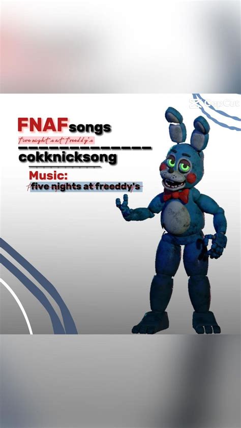 Five nights at Freddy’s | Fnaf song, Fnaf jumpscares, Fnaf