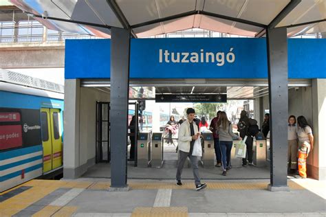 L Nea Sarmiento Habilitaron La Renovada Estaci N Ituzaing Enelsubte