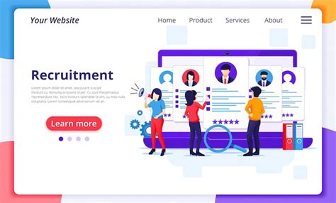 Conceito De Recrutamento On Line Pessoas Que Procuram O Melhor