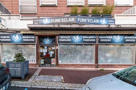 Pompes Fun Bres Fune Eclair Maubeuge Nord