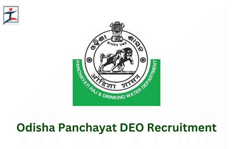 Odisha Panchayat Deo Recruitment 2024 For 7142 Vacancies