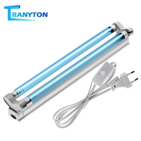 V Uvc Light T Double Tube Quartz Ultraviolet Lamps Uv Sterilizer