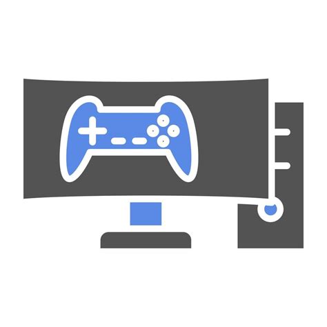 Gaming PC Vector Icon Style 22404142 Vector Art at Vecteezy