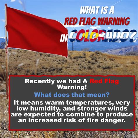 What is a Red Flag Warning - Warren Management